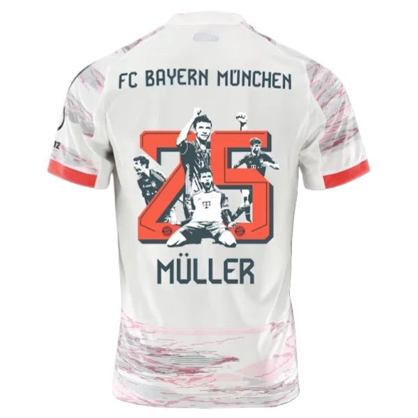 FC Bayern München Müller 25 Gostujući Nogometni Dresovi Special Edition 2025/26 Komplet FC Bayern München Müller 25 Gostujući Nogometni Dresovi Special Edition 2025/26 Komplet