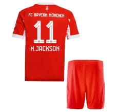 FC Bayern München N.Jackson 11 Dječji Domaći Nogometni Dresovi 2025/26 Komplet