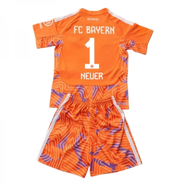 FC Bayern München Neuer 1 Dječji Golmanski Gostujući Kit 2026/27 FC Bayern München Neuer 1 Dječji Golmanski Gostujući Kit 2026/27