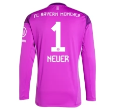 FC Bayern München Neuer 1 Golmanski Nogometni Dresovi Domaći Purple 2025/26 Dugi Rukav