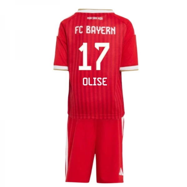 FC Bayern München Olise 17 Dječji Domaći Kit 2026/27 FC Bayern München Olise 17 Dječji Domaći Kit 2026/27
