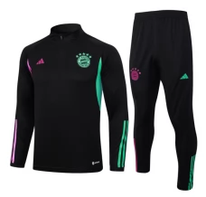 FC Bayern München Trenirka Komplet 2023/24 - 1-4 Zip Crna