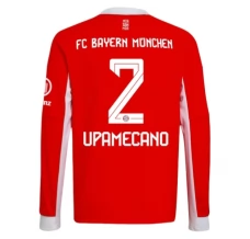 FC Bayern München Upamecano 2 Nogometni Dresovi Domaći 2025/26 Dugi Rukav