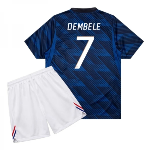 Francuska Dembele 7 Dječji Domaći Kit Svjetsko Prvenstvo 2026 Francuska Dembele 7 Dječji Domaći Kit Svjetsko Prvenstvo 2026