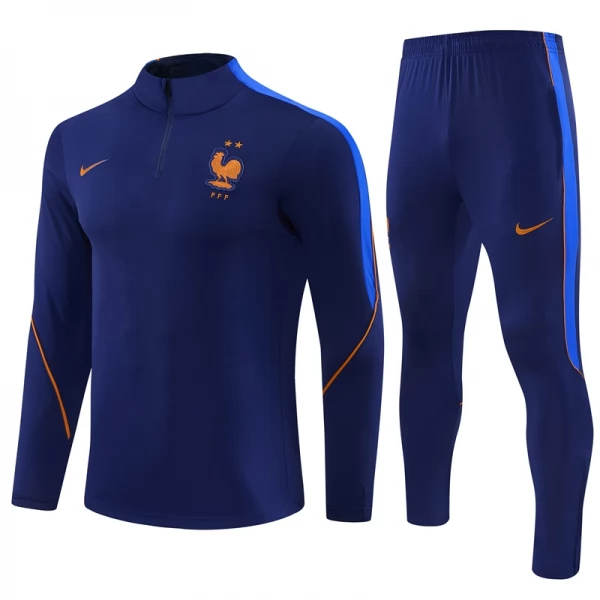 Francuska Trenirka 2026/27 - 1-4 Zip Plava Francuska Trenirka 2026/27 - 1-4 Zip Plava