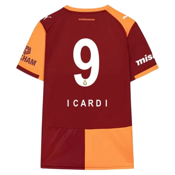 Galatasaray Icardi 9 Nogometni Dresovi Domaći 2025/26 Galatasaray Icardi 9 Nogometni Dresovi Domaći 2025/26