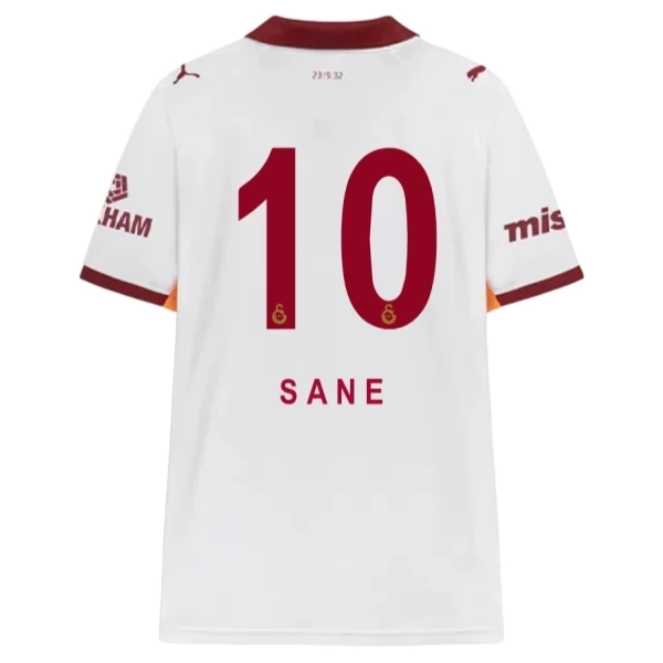 Galatasaray Sané 10 Nogometni Dresovi Gostujući 2025/26 Galatasaray Sané 10 Nogometni Dresovi Gostujući 2025/26
