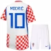 Hrvatska Modrić 10 Dječji Domaći Kit Svjetsko Prvenstvo 2026