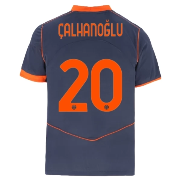 Inter Milan Çalhanoğlu 20 Rezervni Nogometni Dresovi 2025/26 Inter Milan Çalhanoğlu 20 Rezervni Nogometni Dresovi 2025/26