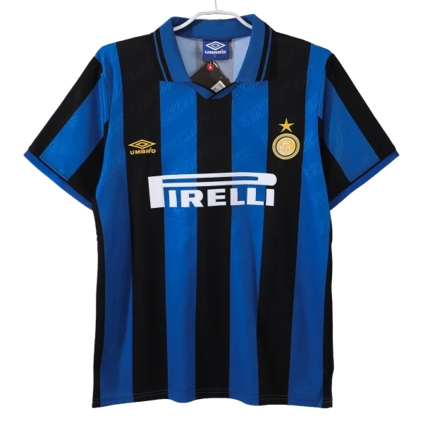 Inter Milan Nogometni Dresovi Domaći Retro 1995-96 Inter Milan Nogometni Dresovi Domaći Retro 1995-96