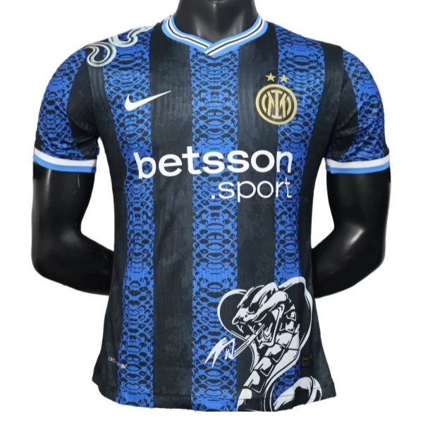 Inter Milan Nogometni Dresovi Domaći Serpente Edition 2025/26 Inter Milan Nogometni Dresovi Domaći Serpente Edition 2025/26