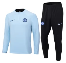 Inter Milan Trenirka Komplet 2023/24 - 1-4 Zip Plava