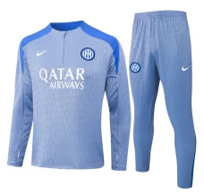 Inter Milan Trenirka Komplet 2024/25 - 1-4 Zip Plava