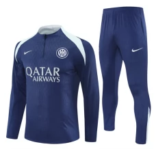 Inter Milan Trenirka Komplet 2025/26 - 1-4 Zip Plava