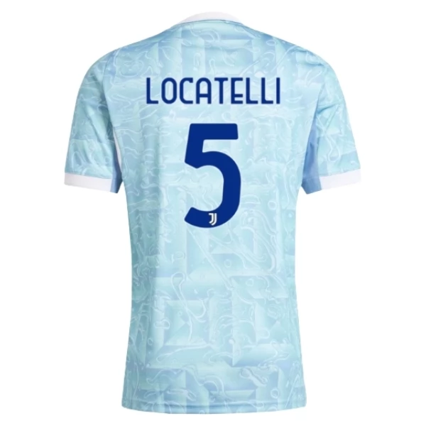Juventus Locatelli 5 Gostujući Nogometni Dresovi 2025/26 Juventus Locatelli 5 Gostujući Nogometni Dresovi 2025/26