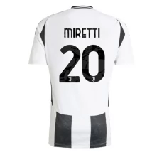 Juventus Miretti 20 Nogometni Dresovi Domaći 2024/25