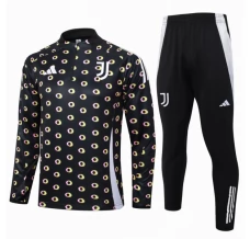 Juventus Trenirka Komplet 2024/25 - 1-4 Zip Crna