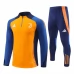 Juventus Trenirka Komplet 2024/25 - 1-4 Zip Plava Orange