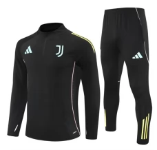 Juventus Trenirka Komplet 2025/26 - 1-4 Zip Crna