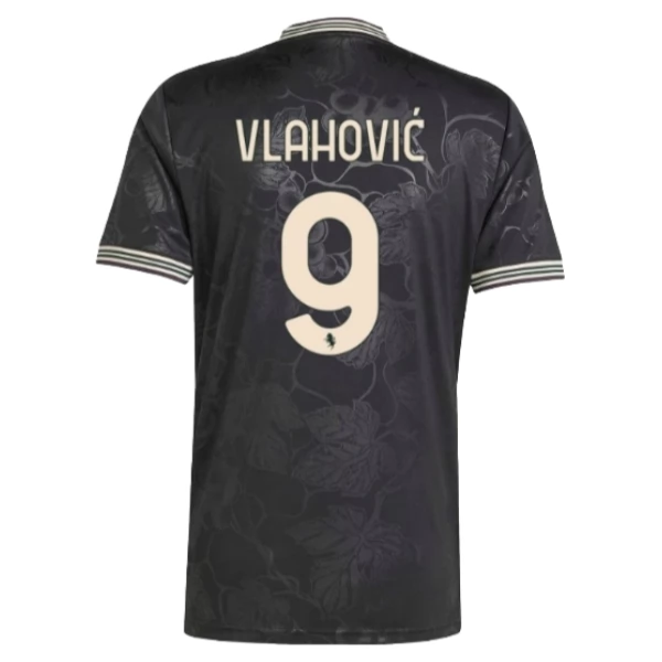 Juventus Vlahović 9 Rezervni Nogometni Dresovi 2025/26 Juventus Vlahović 9 Rezervni Nogometni Dresovi 2025/26