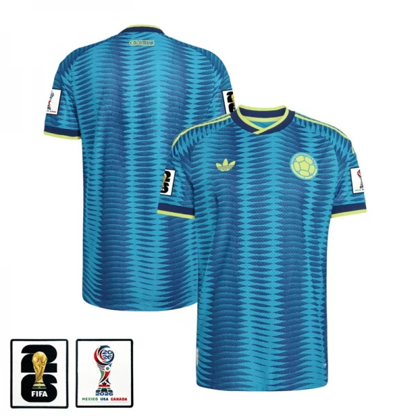 Kolumbija Gostujući Dres Svjetsko Prvenstvo 2026 s Patch Kolumbija Gostujući Dres Svjetsko Prvenstvo 2026 s Patch