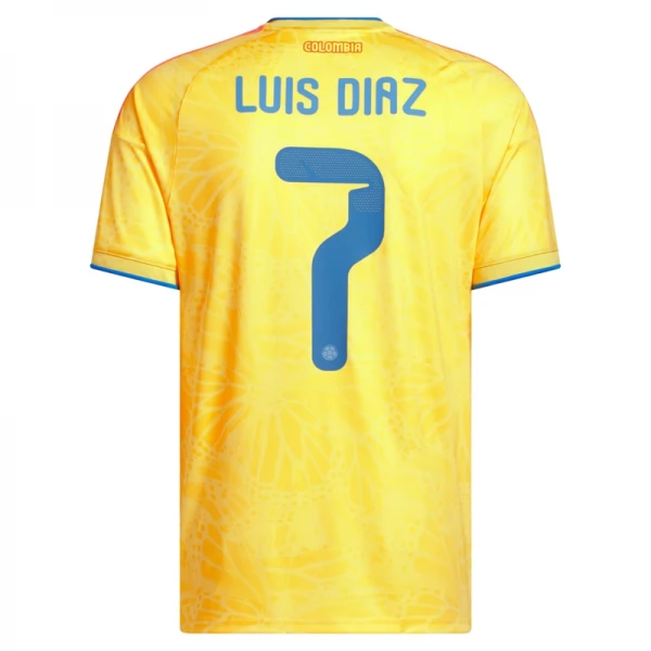 Kolumbija Luis Díaz 7 Domaći Dres Svjetsko Prvenstvo 2026 Kolumbija Luis Díaz 7 Domaći Dres Svjetsko Prvenstvo 2026