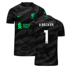Liverpool A.Becker 1 Golmanski Nogometni Dresovi Domaći 2023/24