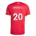 Liverpool Diogo J. 20 Nogometni Dresovi Domaći 2025/26