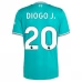 Liverpool Diogo J. 20 Rezervni Nogometni Dresovi 2025/26