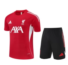 Liverpool Dječji Trening Majica Komplet 2025/26 - Shorts Crvena