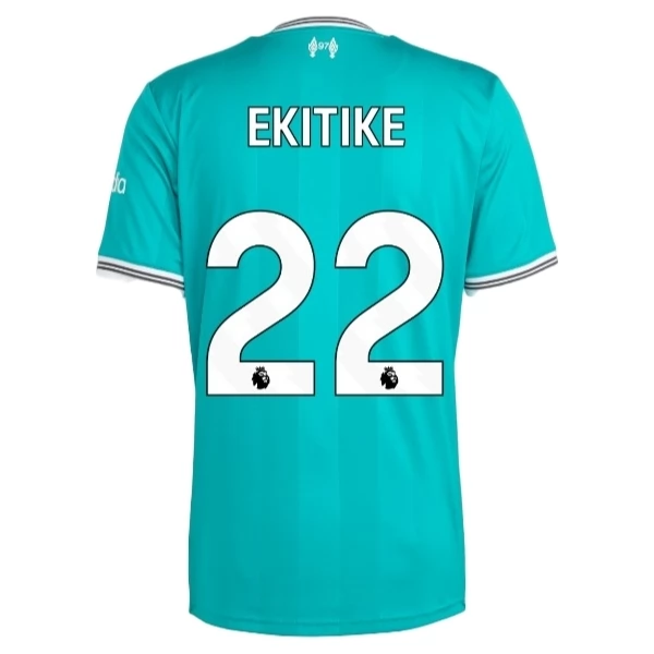Liverpool Ekitike 22 Rezervni Nogometni Dresovi 2025/26 Liverpool Ekitike 22 Rezervni Nogometni Dresovi 2025/26