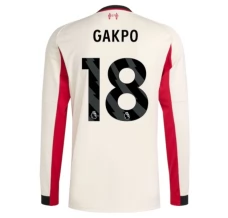 Liverpool Gakpo 18 Nogometni Dresovi Gostujući 2025/26 Dugi Rukav