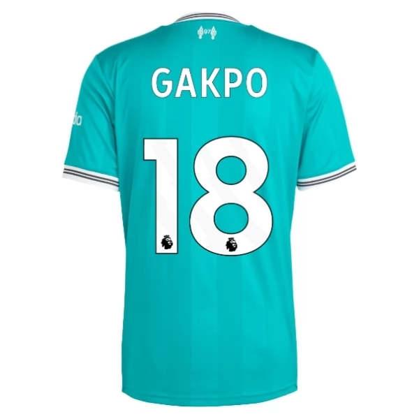 Liverpool Gakpo 18 Rezervni Nogometni Dresovi 2025/26 Liverpool Gakpo 18 Rezervni Nogometni Dresovi 2025/26