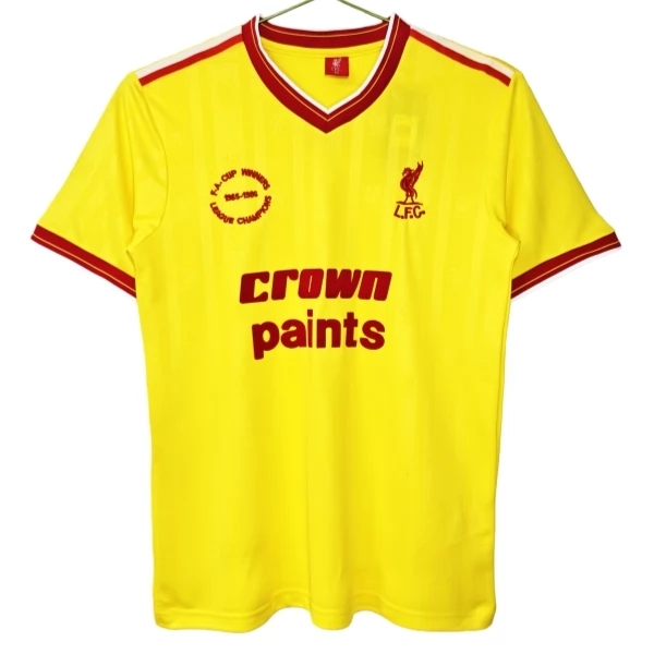 Liverpool Rezervni Nogometni Dresovi Retro 1985-86 Komplet Liverpool Rezervni Nogometni Dresovi Retro 1985-86 Komplet