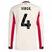 Liverpool Virgil 4 Nogometni Dresovi Gostujući 2025/26 Dugi Rukav