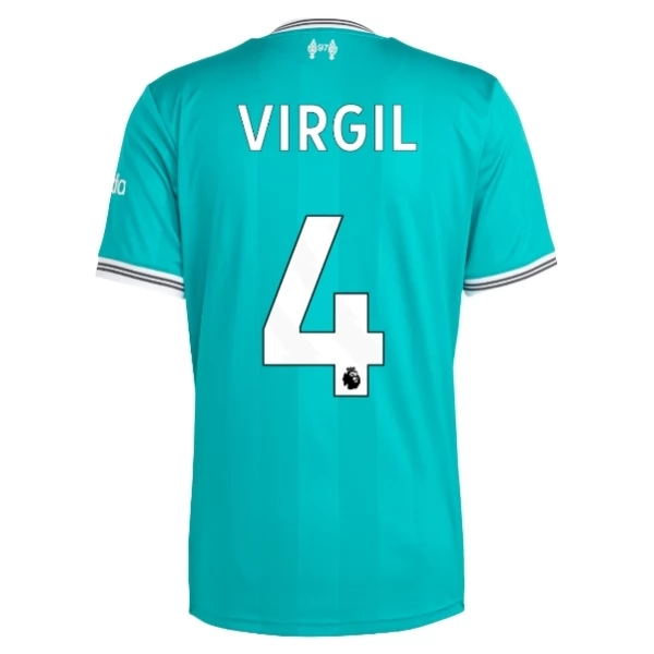 Liverpool Virgil 4 Rezervni Nogometni Dresovi 2025/26 Liverpool Virgil 4 Rezervni Nogometni Dresovi 2025/26