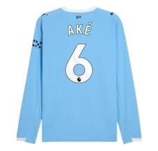 Manchester City Aké 6 Nogometni Dresovi Domaći 2025/26 Dugi Rukav