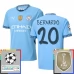 Manchester City Bernardo 20 Nogometni Dresovi Domaći Champions League With Patch 2024/25