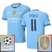 Manchester City Doku 11 Nogometni Dresovi Domaći Champions League With Patch 2024/25