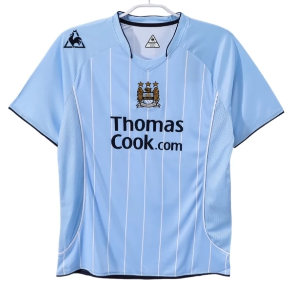 Manchester City Domaći Nogometni Dresovi Retro 2007-08 Komplet Manchester City Domaći Nogometni Dresovi Retro 2007-08 Komplet
