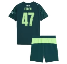 Manchester City Foden 47 Dječji Domaći Nogometni Dresovi Fourth 2025/26 Komplet