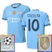 Manchester City Grealish 10 Nogometni Dresovi Domaći Champions League With Patch 2024/25