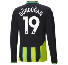 Manchester City Gündoğan 19 Nogometni Dresovi Gostujući 2024/25 Dugi Rukav