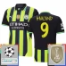 Manchester City Haaland 9 Nogometni Dresovi Gostujući Champions League With Patch 2024/25