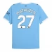 Manchester City Matheus N. 27 Nogometni Dresovi Domaći 2025/26