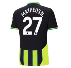 Manchester City Matheus N. 27 Nogometni Dresovi Gostujući 2024/25 Manchester City Matheus N. 27 Nogometni Dresovi Gostujući 2024/25