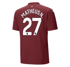 Manchester City Matheus N. 27 Nogometni Dresovi Treći 2024/25