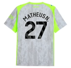Manchester City Matheus N. 27 Nogometni Dresovi Treći 2025/26