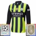 Manchester City Nogometni Dresovi Gostujući Champions League With Patch 2024/25 Dugi Rukav