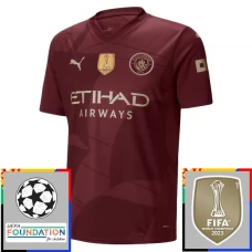 Manchester City Nogometni Dresovi Treći Champions League With Patch 2024/25